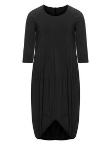 Isolde Roth Cotton balloon dress Black