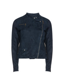 Veto Jacket with asymmetrical closure Dark-Blue