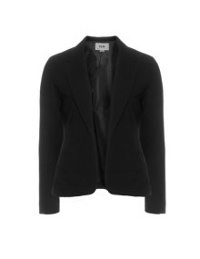 Veto Open blazer with open pockets Black