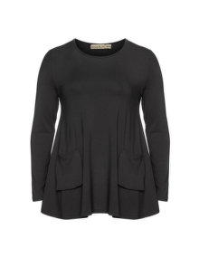 Isolde Roth A-formed longsleeve Black