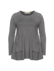 Isolde Roth A-formed longsleeve Grey