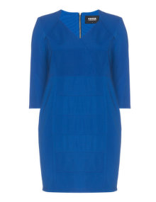 Carmakoma V-neck dress Blue