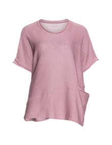 Isolde Roth Knit shirt with pocket Dusky-Pink