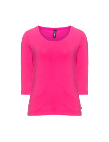 Yppig Elastic jersey top Pink