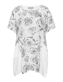 Kekoo Cotton t-shirt White / Black