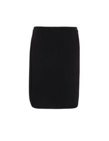 Persona Pencil skirt with gem applique Black