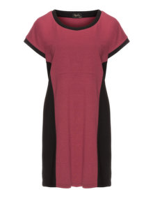 Replace Colour block dress Berry-Purple / Black