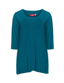 Peter Luft Wide-cut longsleeve Petrol