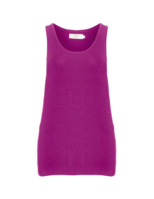 Zizzi Identity Tank top Purple