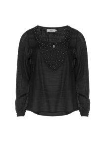 Zizzi Studded blouse Black