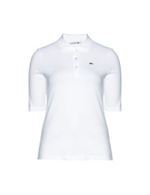 Lacoste Cotton polo shirt White