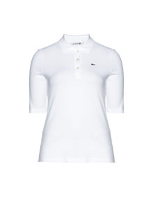 Lacoste Cotton polo shirt White