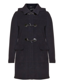 Steilmann Pure wool duffle coat Dark-Blue