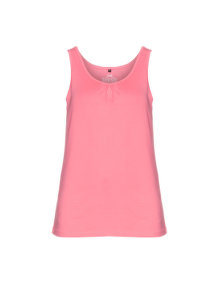 Zhenzi Basic cotton tank top Pink