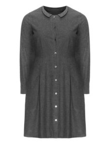 Manon Baptiste Cotton shirt dress Grey