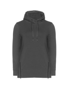 Manon Baptiste Wellness hoodie from cotton Anthracite