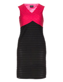 Hermann Lange Bicoloured dress Pink / Black