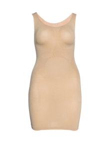 Zizzi Figure-sculpting dress Beige